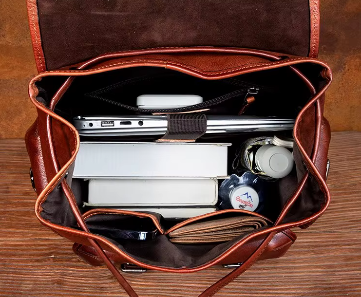 Vintage Leather Backpack