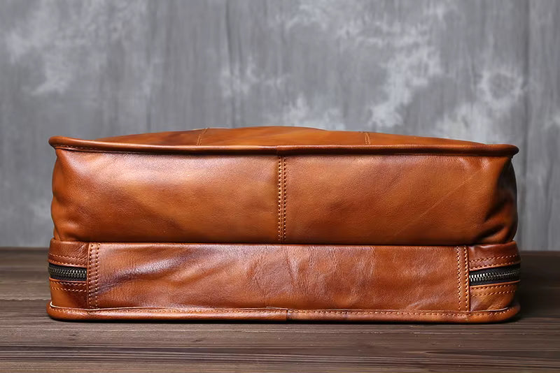 Signature Leather Office Bag
