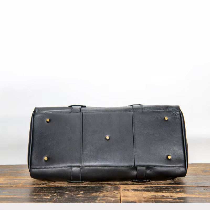 Genuine Cow Leather Duffel Bag