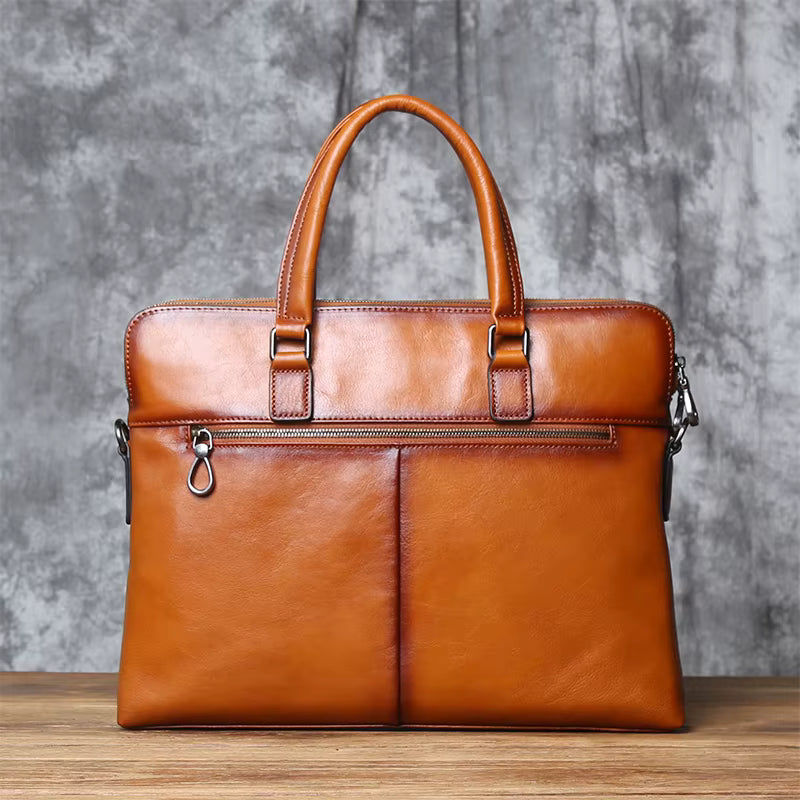 Regent Leather Briefcase