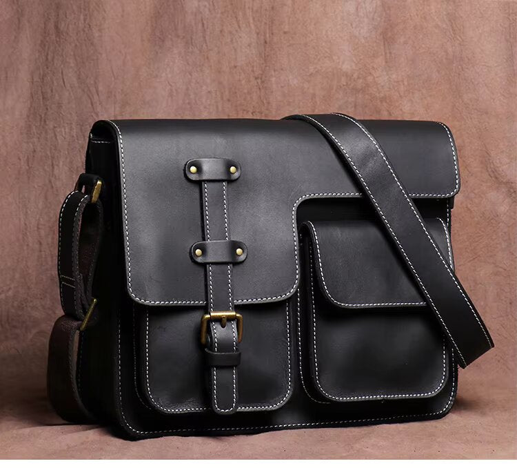 Classic Leather Satchel