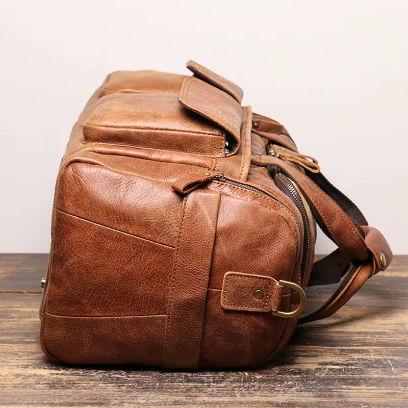 Vintage Full-Grain Weekender
