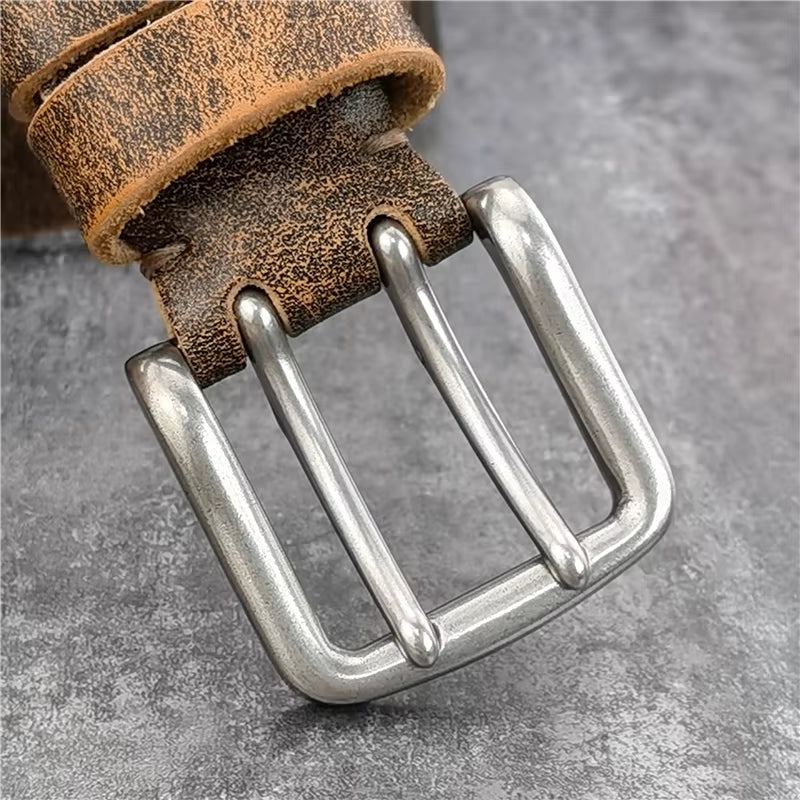 Heritage Classic Steel Frame Leather Belt