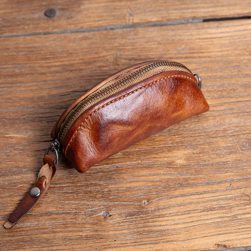 Cowhide Leather Key Case