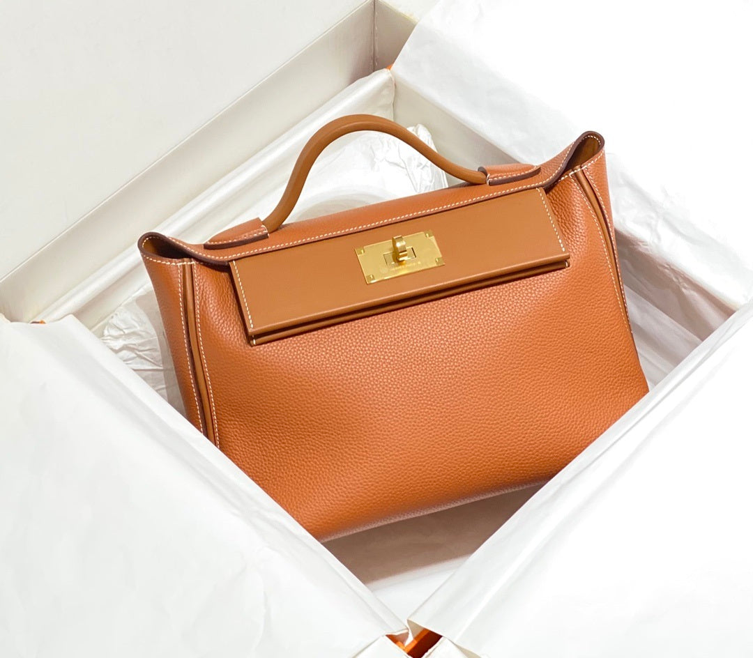 Classic Structured Leather Bag