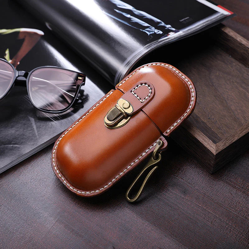 Vintage Sunglasses Case with Hook