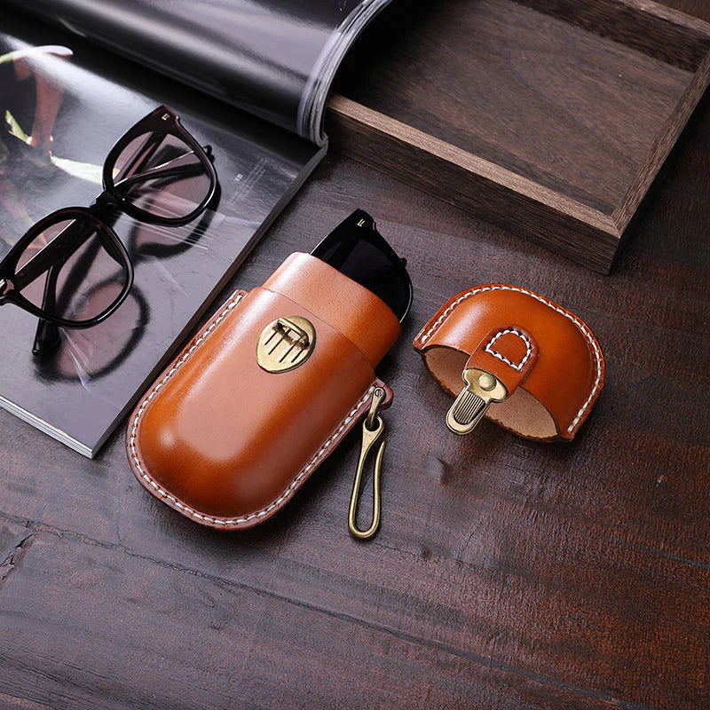 Vintage Sunglasses Case with Hook