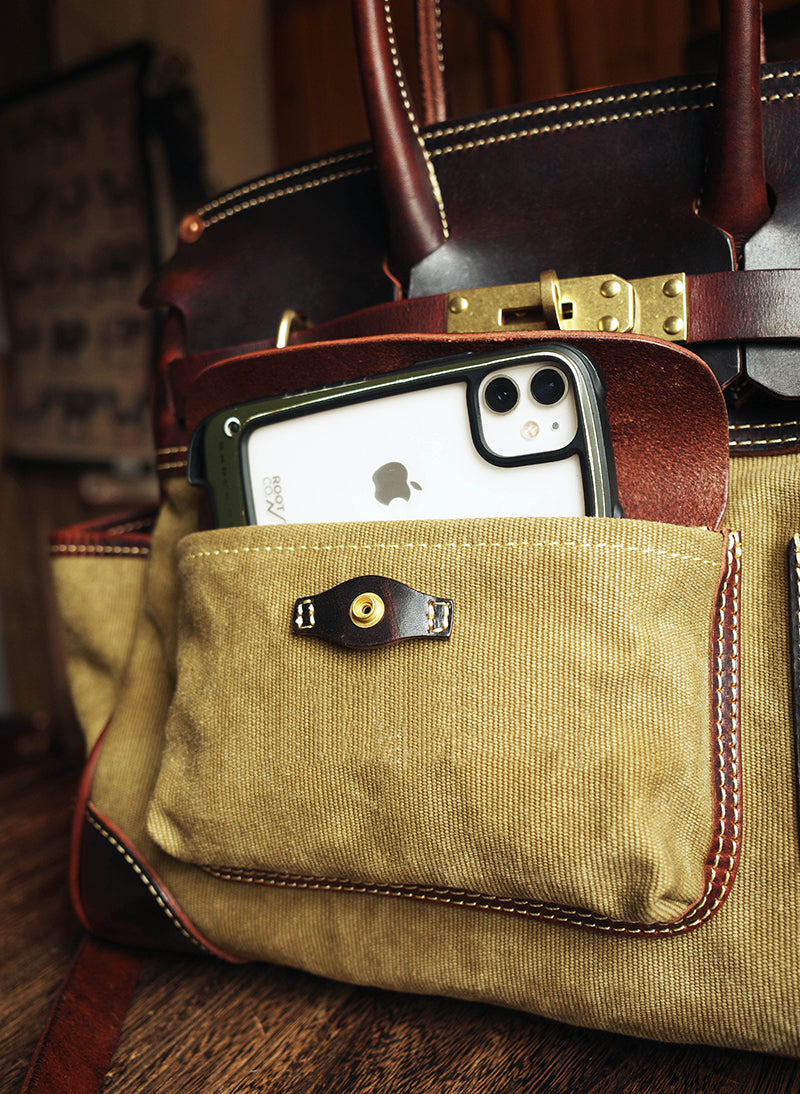 Heritage Canvas Leather Carryall