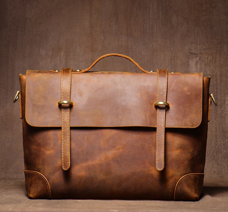 Vintage Leather Briefcase