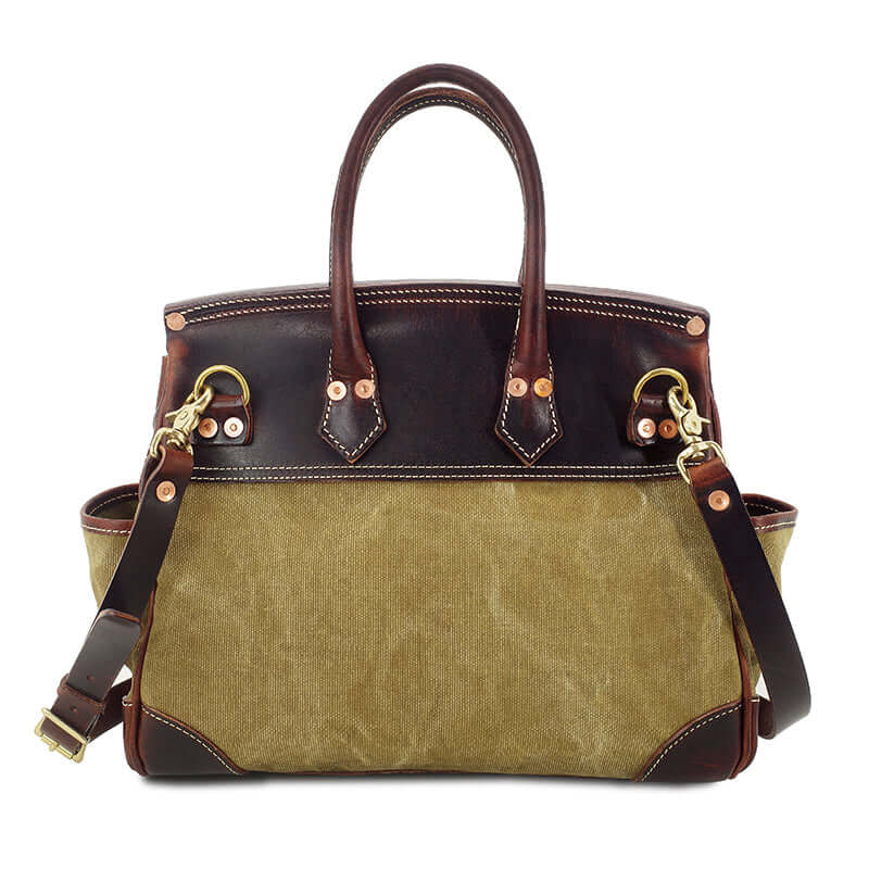 Heritage Canvas Leather Carryall