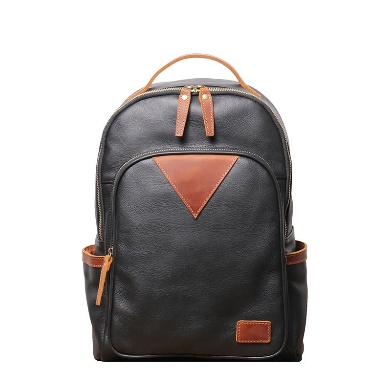 Modern Heritage Full-Grain Leather Laptop Backpack