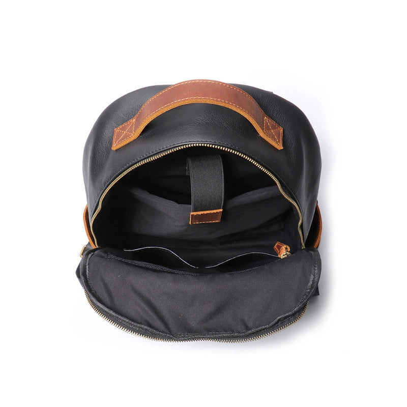 Modern Heritage Full-Grain Leather Laptop Backpack