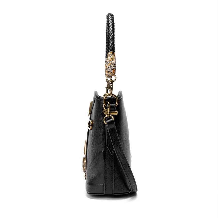 Gothic Vegan Leather Bag