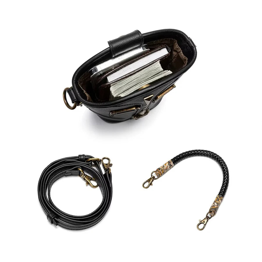 Gothic Vegan Leather Bag