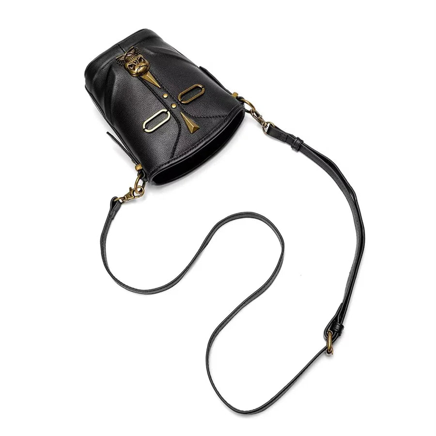Gothic Vegan Leather Bag