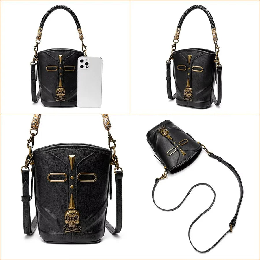 Gothic Vegan Leather Bag